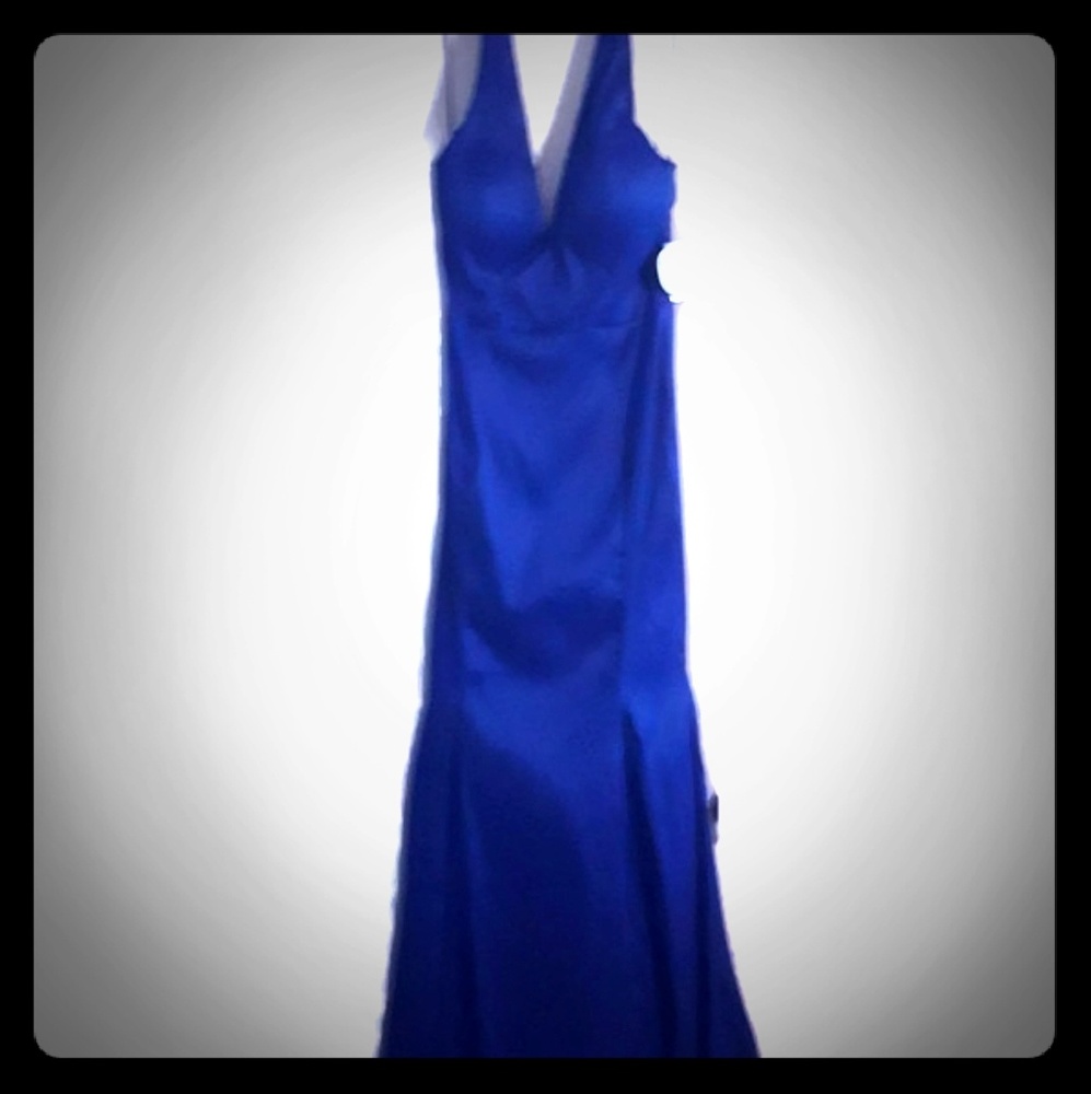 Royal blue prom or homecoming dress